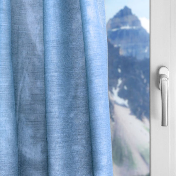 blue day curtain Elvira