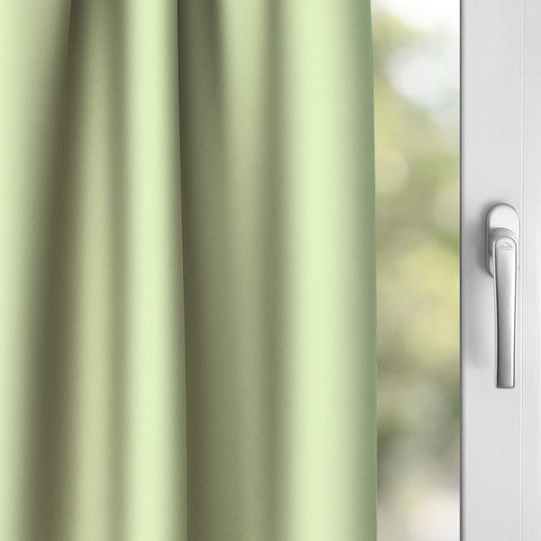 Blackout curtain "100% Blackout, acoustic curtain" lime green Matteo
