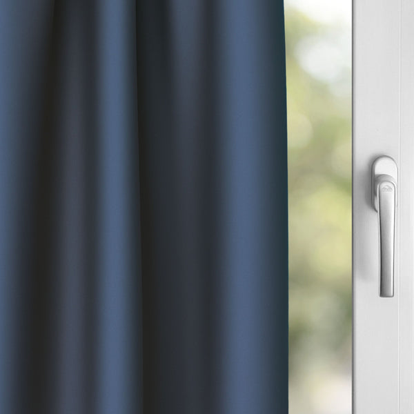 Tenda oscurante "100% blackout, tenda acustica" blu scuro Matteo