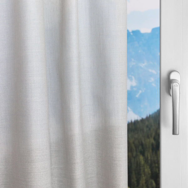 In-Between Curtain silver grey zinc