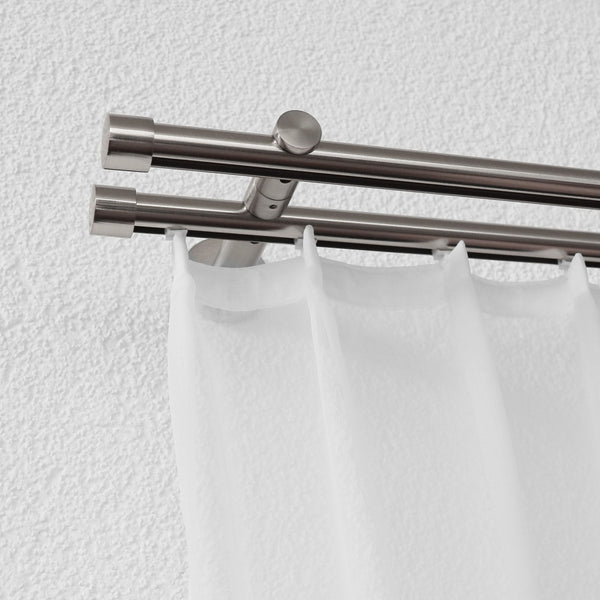 Vorhangstange HARMONIE 2-Lauf Maxi rund