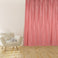 Night curtain soft red Colton