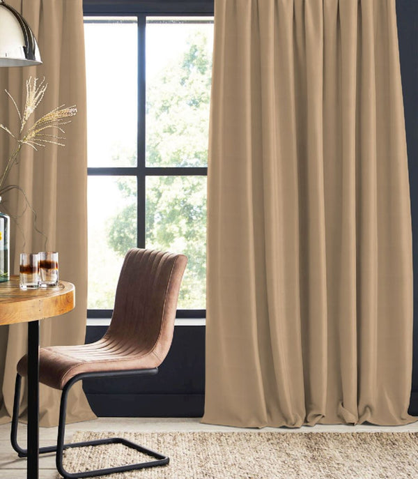 Tenda oscurante beige scuro Corin