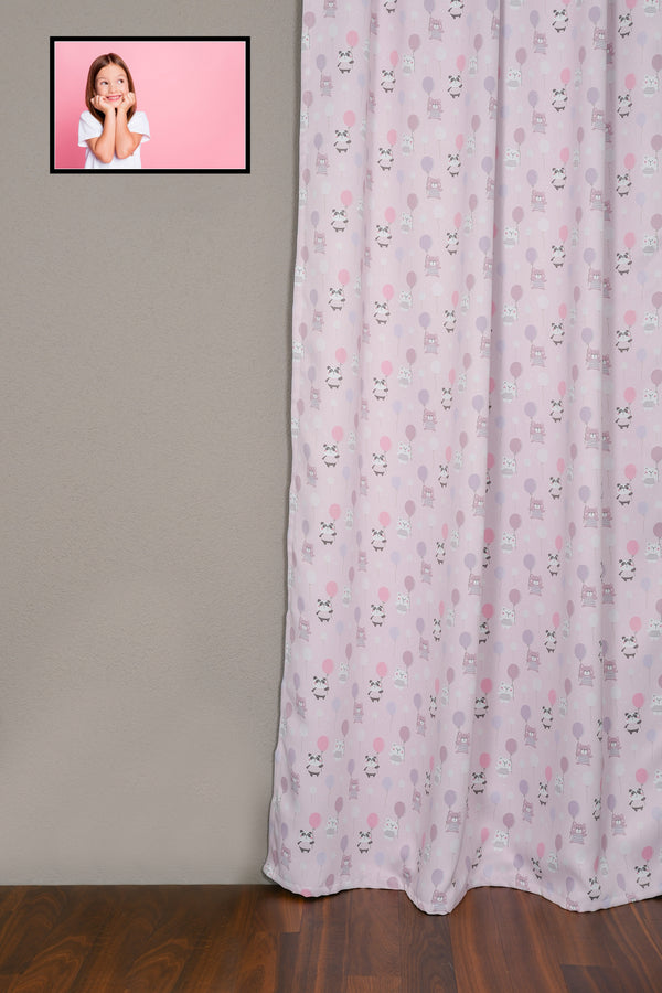 Tenda oscurante rosa Tina "Orso"