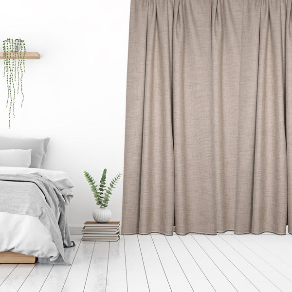 Blackout curtain "acoustic curtain" beige Still