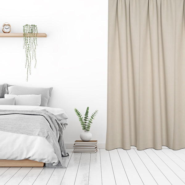 Blackout curtain "Recycling curtain, acoustic curtain" sand myths