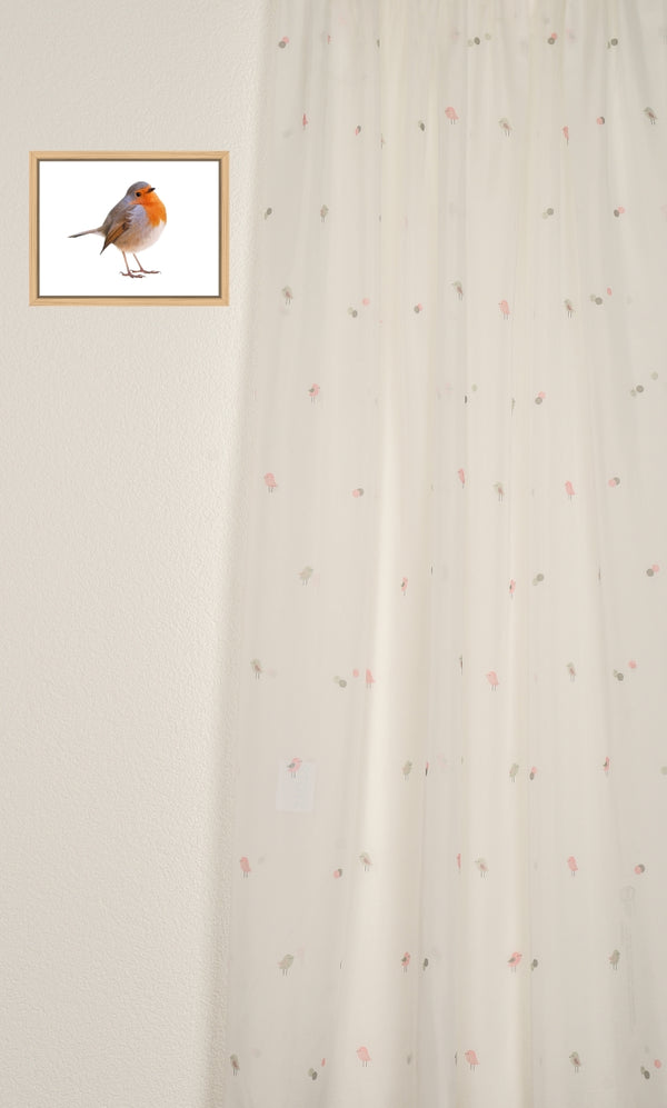 Tenda da giorno rosa grigio Lotta "Bird"