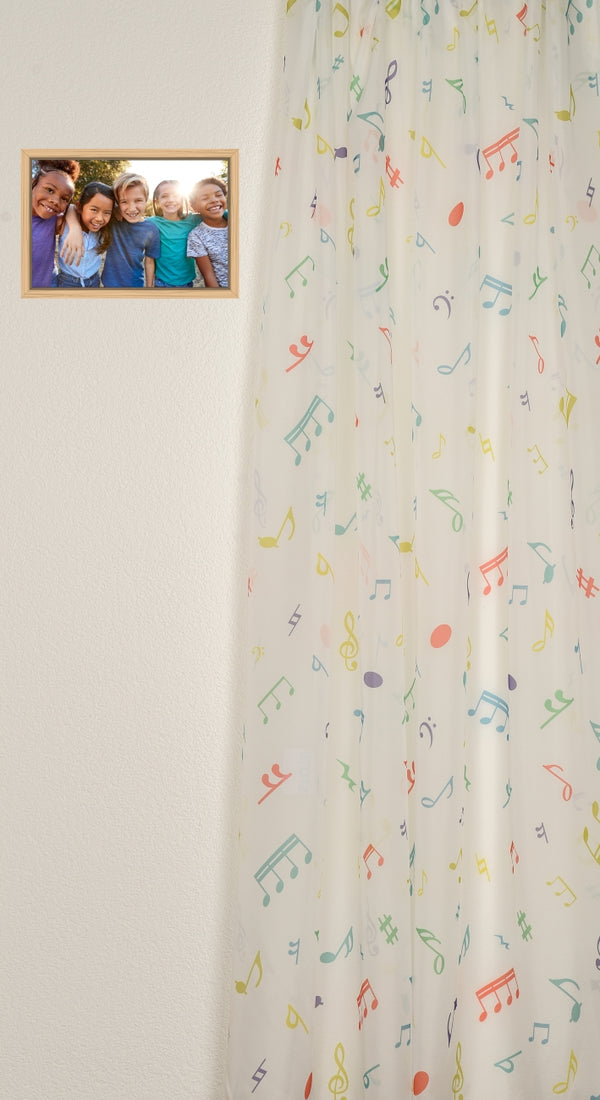 day curtain colorful Sonny "Music"