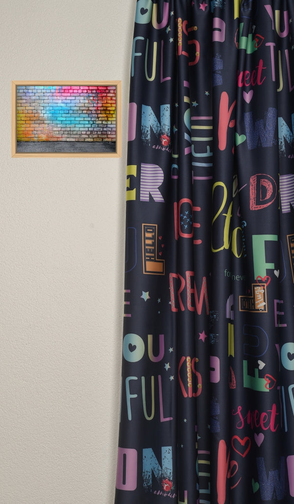 Blackout curtain "Teen" colorful Alive