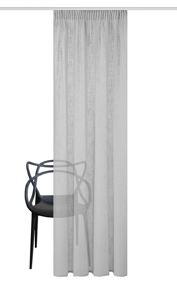 Tenda a giorno "Tenda di velluto" grigio Fabiu
