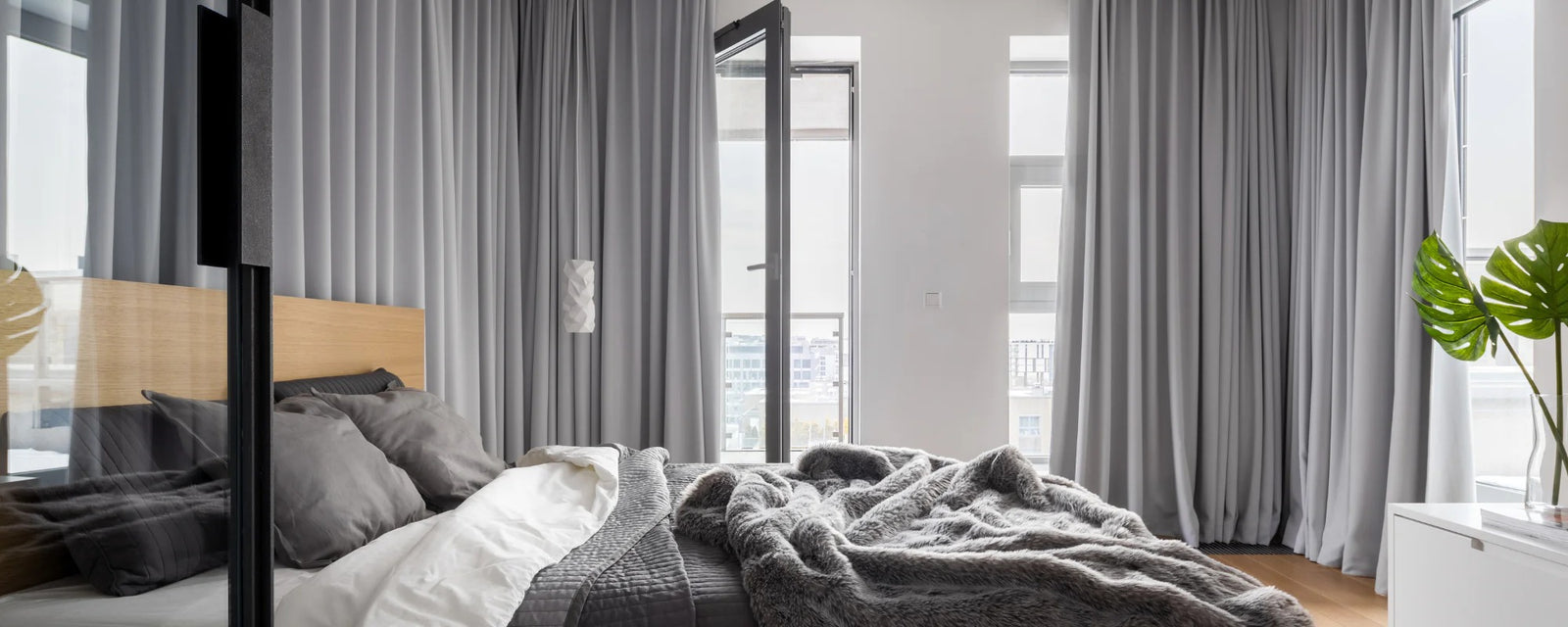 Vorhänge fürs Schlafzimmer nach Mass