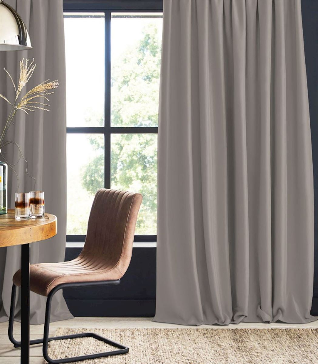 In-Between curtain taupe Elke