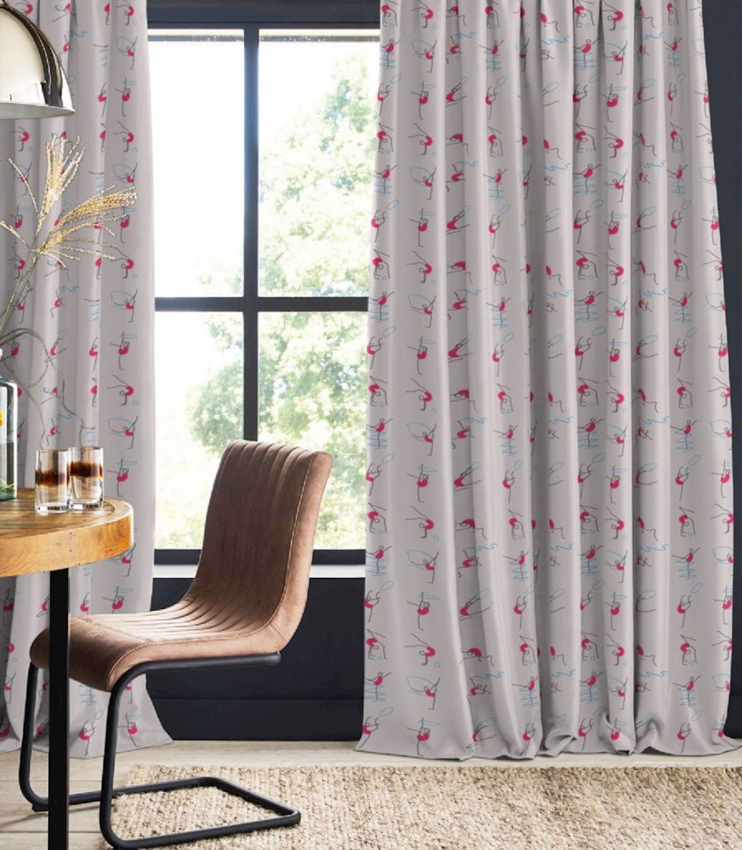 Blackout curtain colorful Abigail