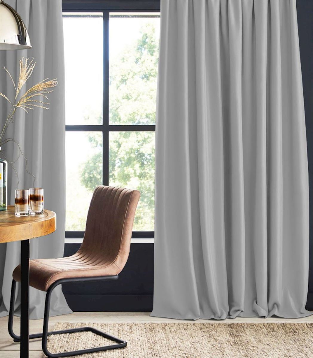 Blackout curtain light gray Cyrill