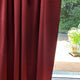 Verdunkelungsvorhang weinrot Leandra
