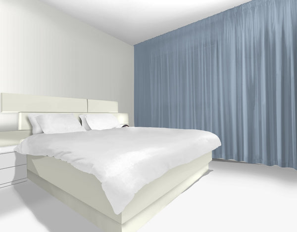 Tenda oscurante blu fumo Claas