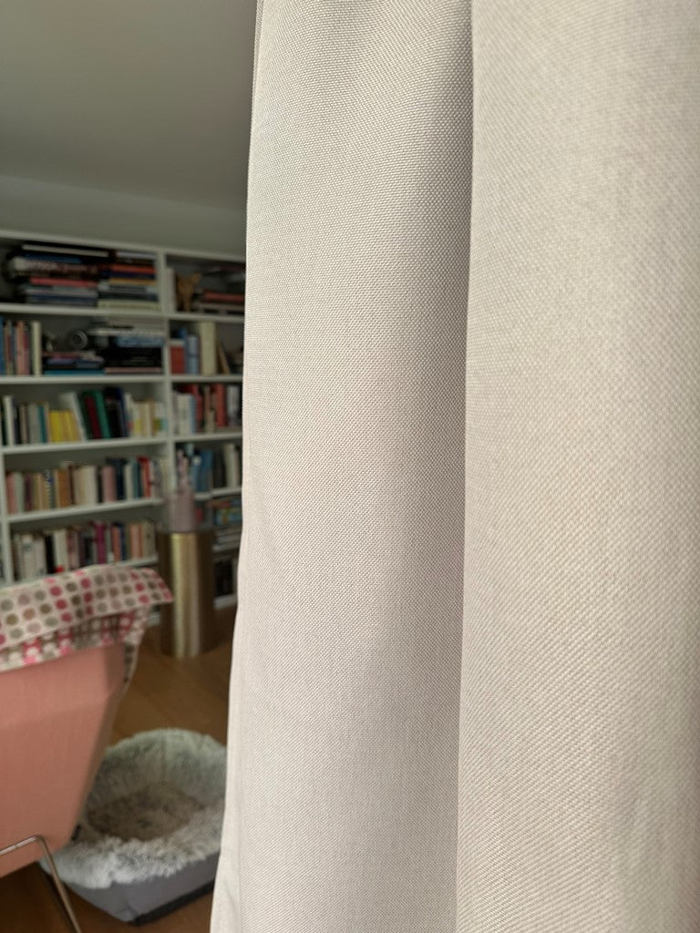 Blackout curtain beige Mira