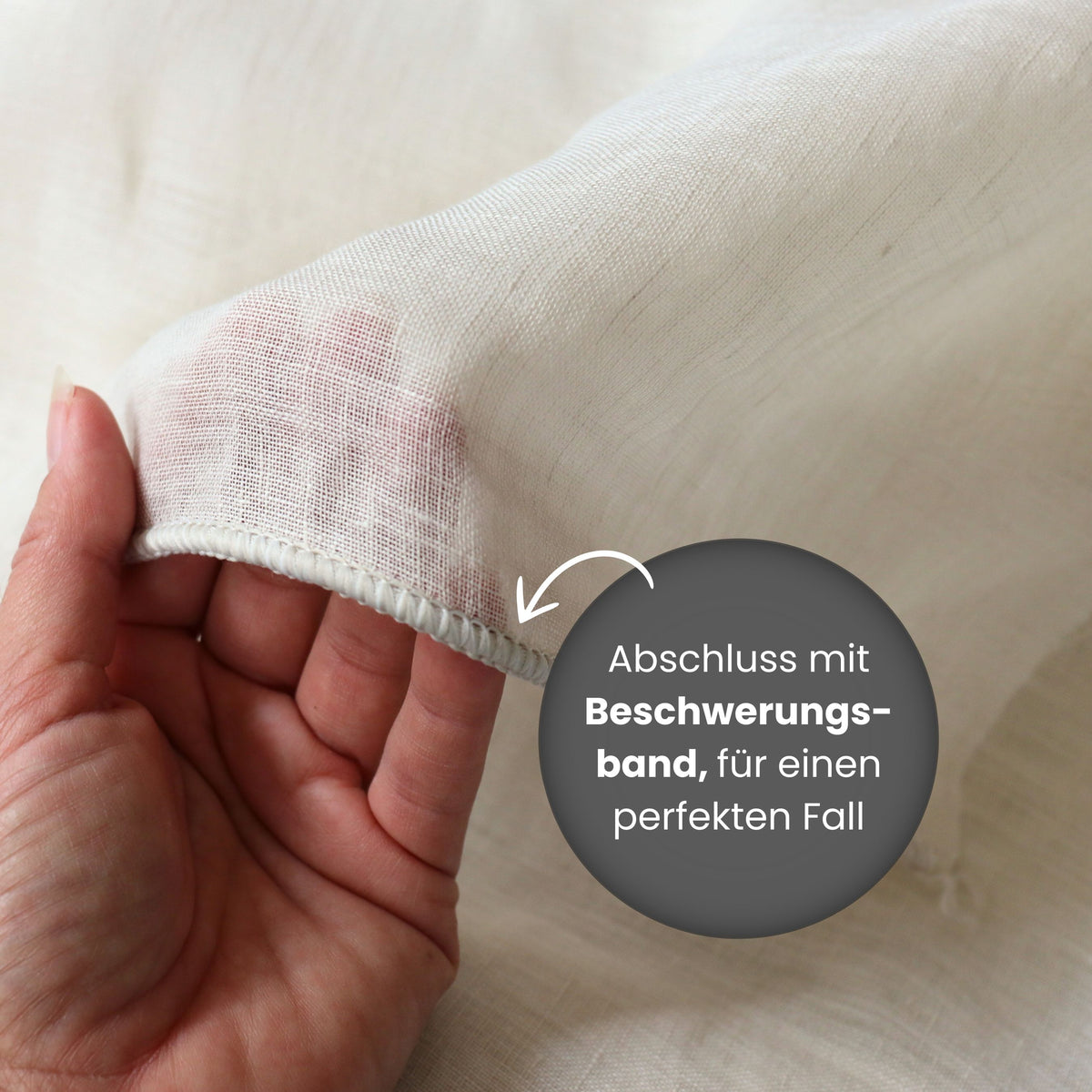 "Rideau de lin" "rideau quotidien Beige Erin