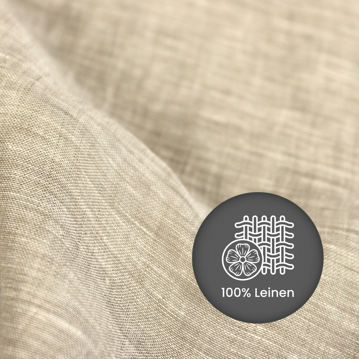 "Rideau de lin" "rideau quotidien Taupe Erin