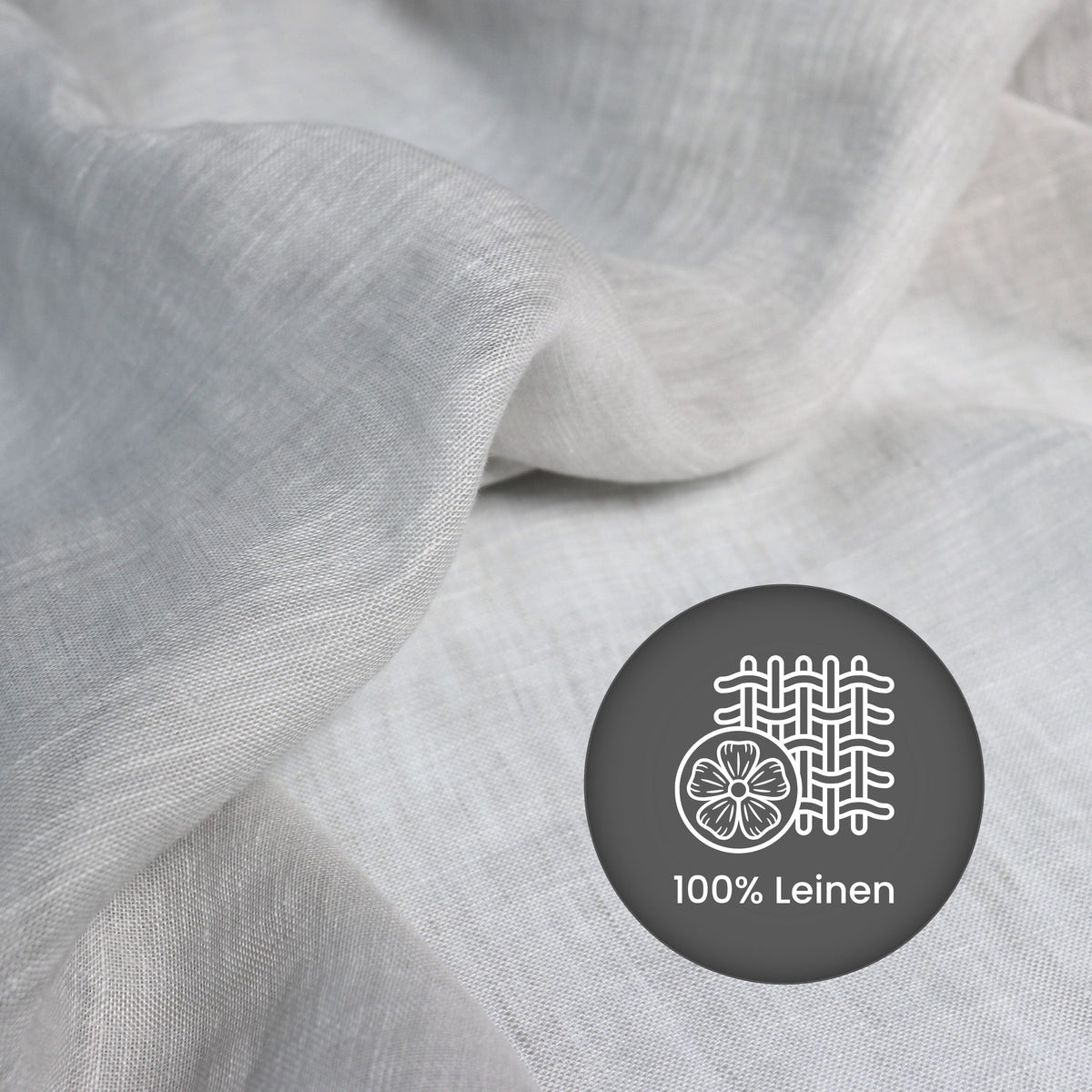 "Rideau en lin" Curtain quotidien Gray Erin