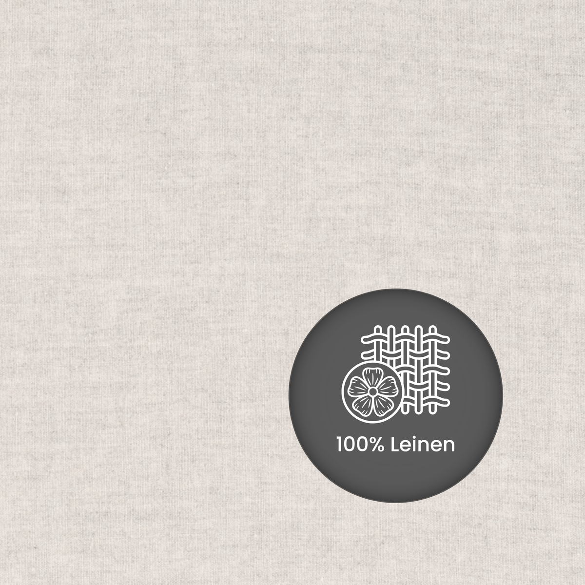 "Tenda di lino" tenda da notte beige Sarah