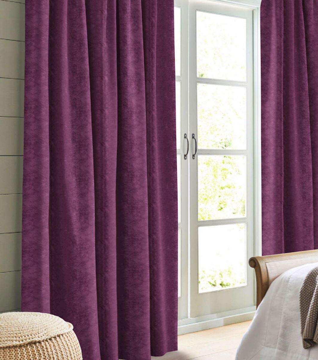 Night curtain dark purple Belle