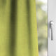 Rideau de coton de dewi vert