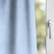Rideau en coton Hellblau Dewi