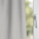 Rideau en coton Hellgrau Dewi