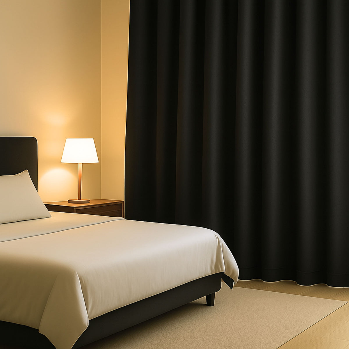 Verdunkelungsvorhang schwarz Corbinian