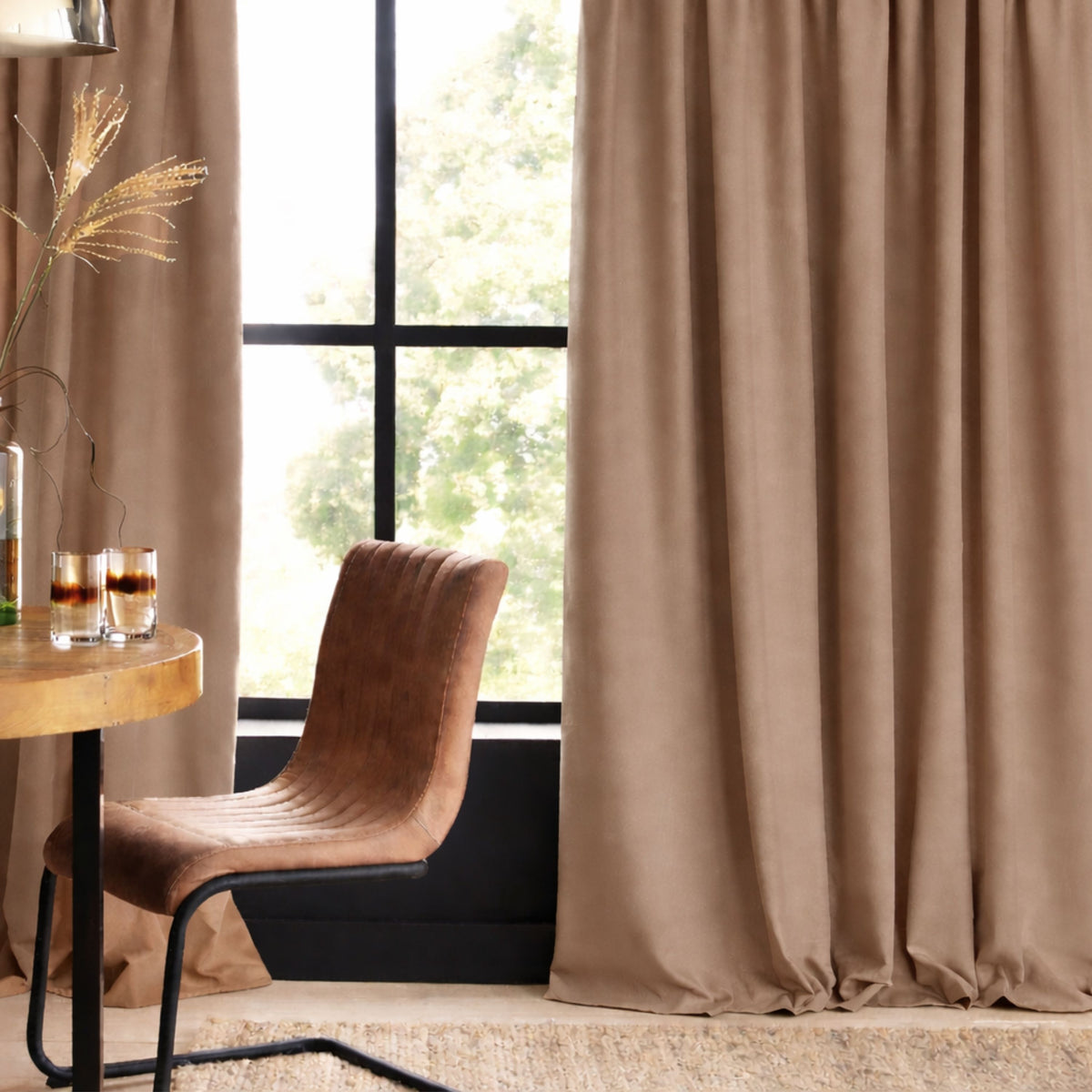 Leinenvorhang EDDA