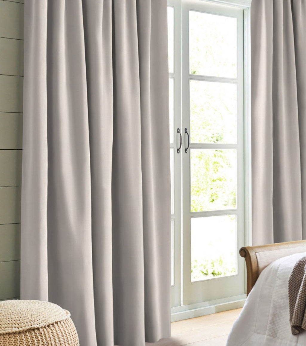 In -Tween Curtain Beige Grey Pio - [Produzione di massa]