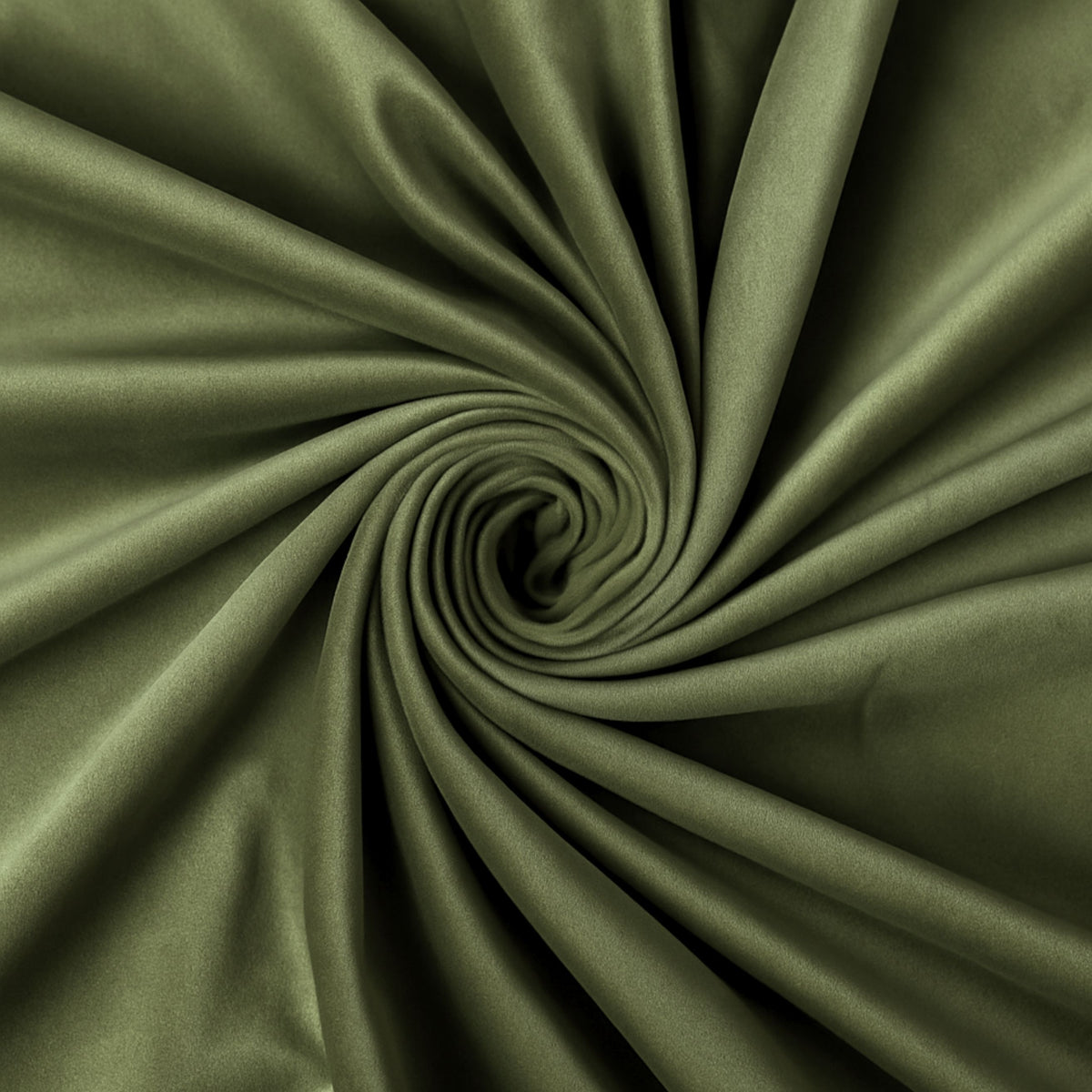 Nachtvorhang "Samtvorhang" olivgrün Velvet