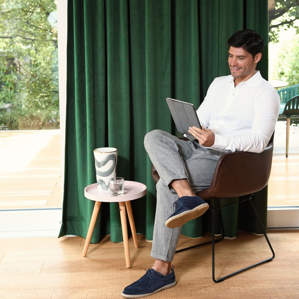 Nachtvorhang "Samtvorhang" flaschengrün Velvet