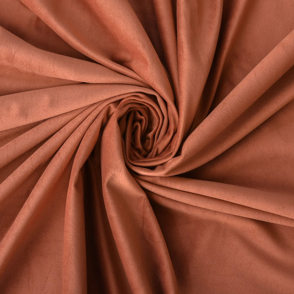 Nachtvorhang "Samtvorhang" dunkellachs Velvet