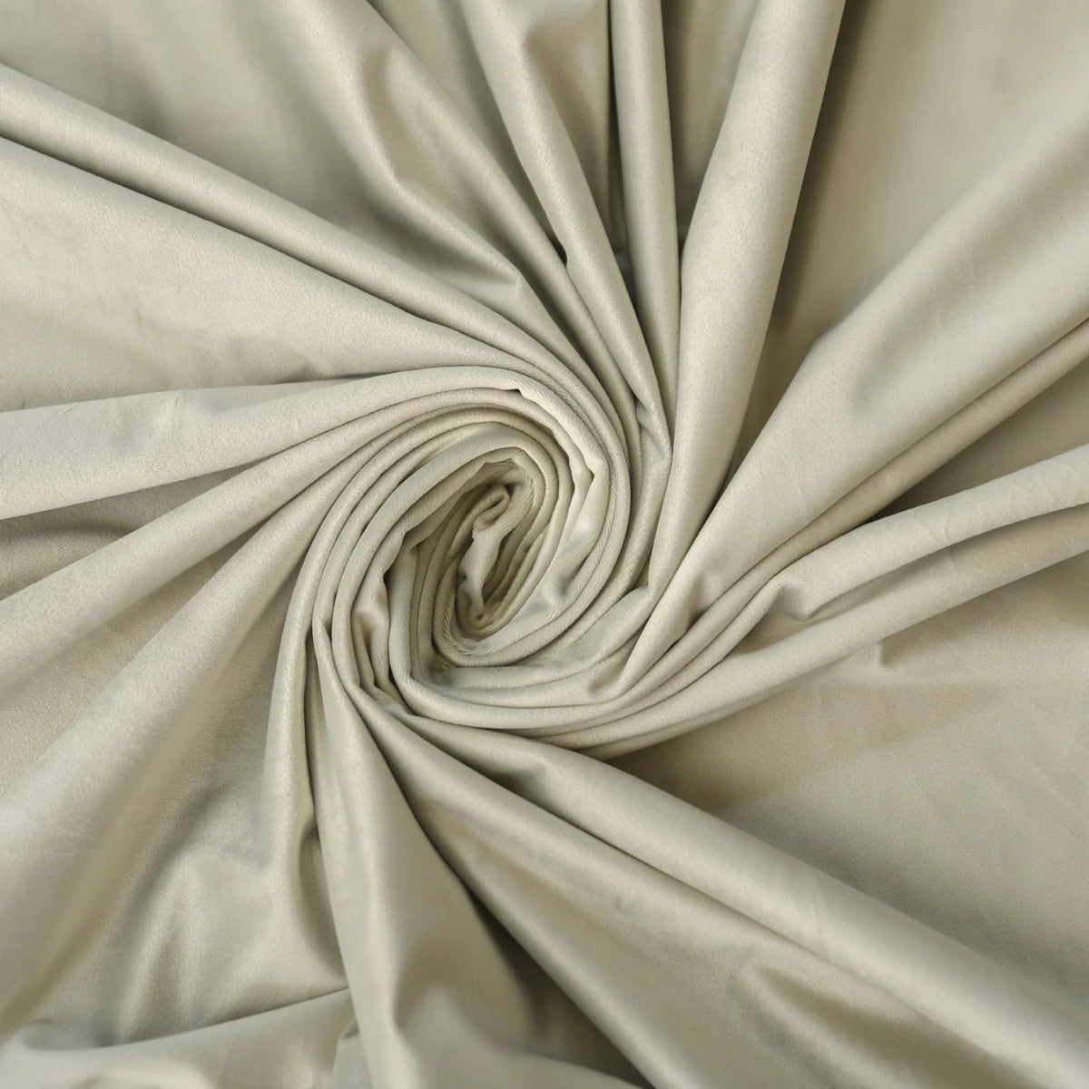 Nachtvorhang "Samtvorhang" kieselgrau Velvet