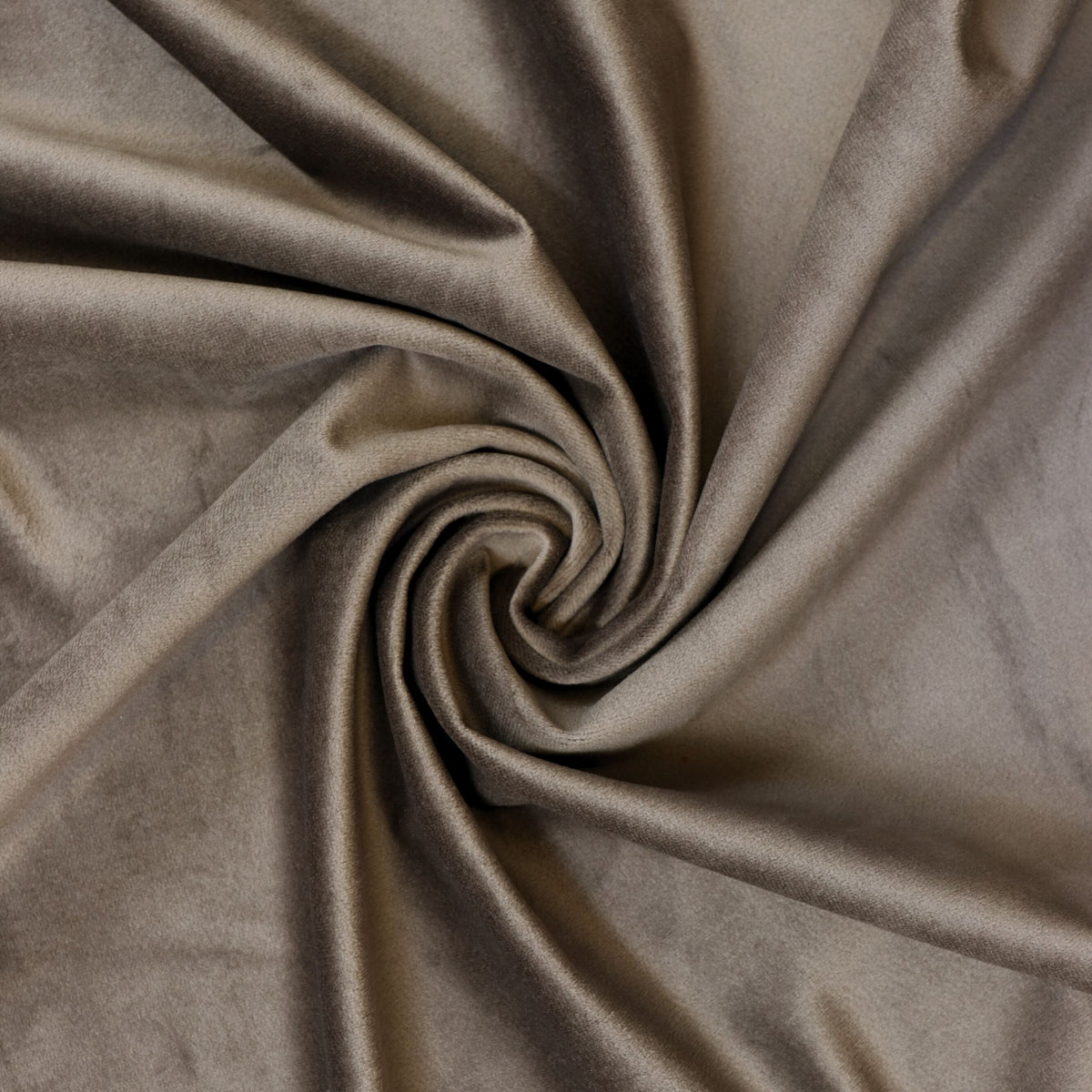 Nachtvorhang "Samtvorhang" hellbraun Velvet