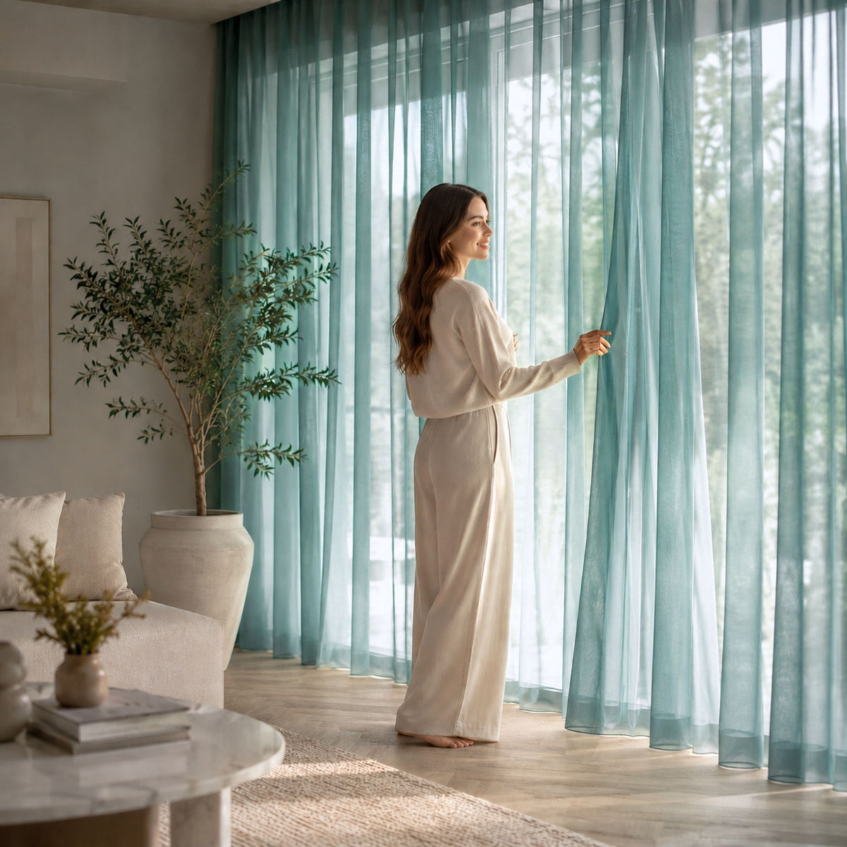Day curtain ELIANE