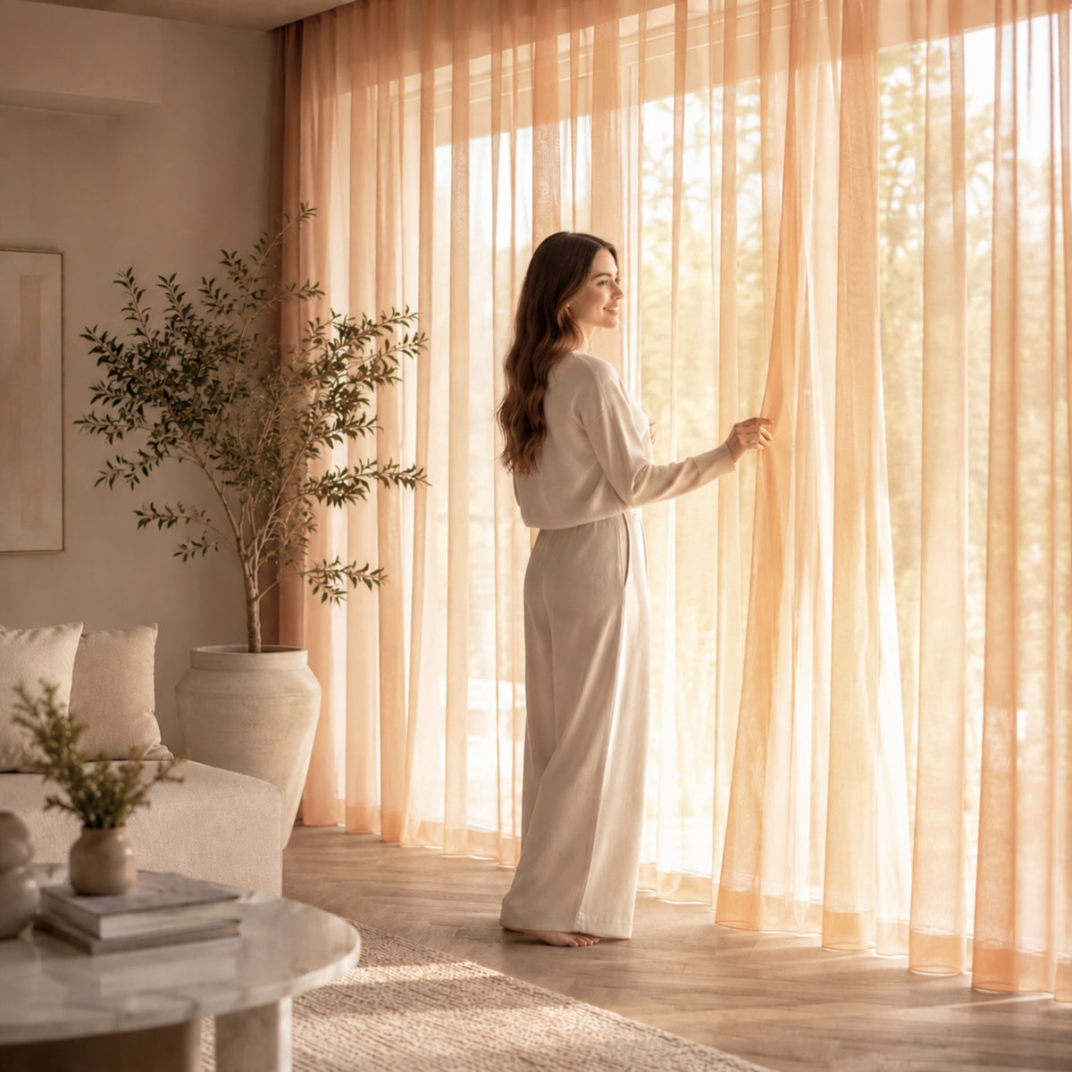 Day curtain ELIANE