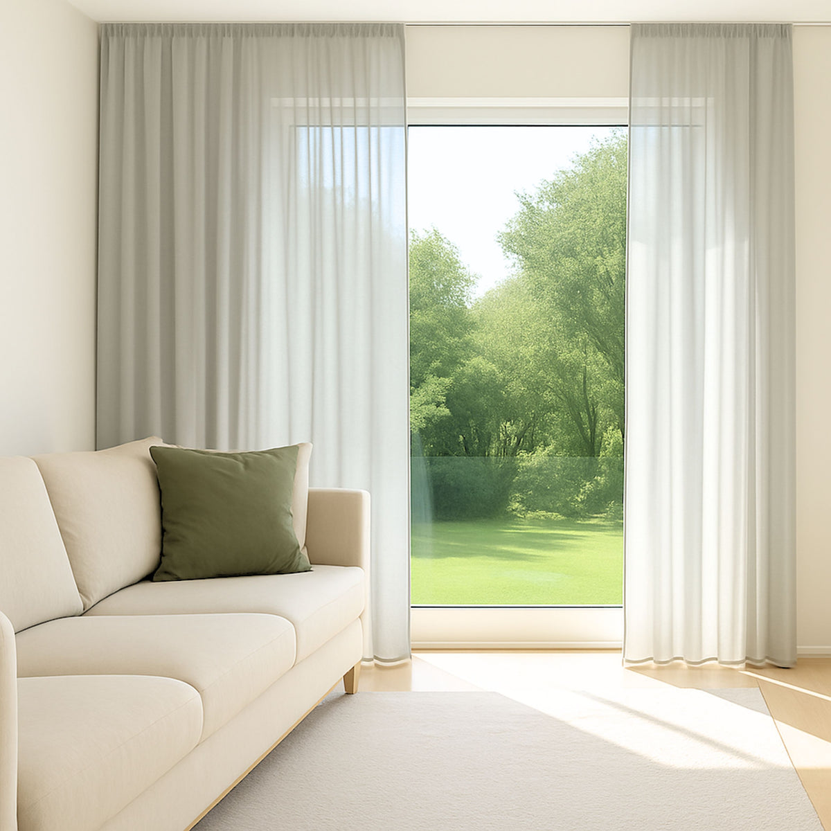 Day curtain pebble grey Elvira