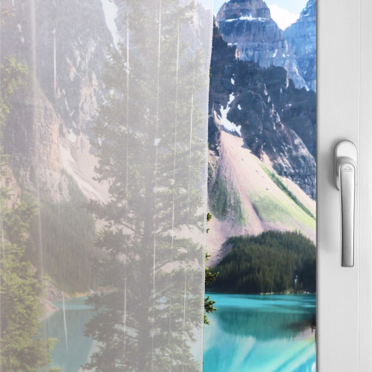 Rideau de jour blanc cassé Arti