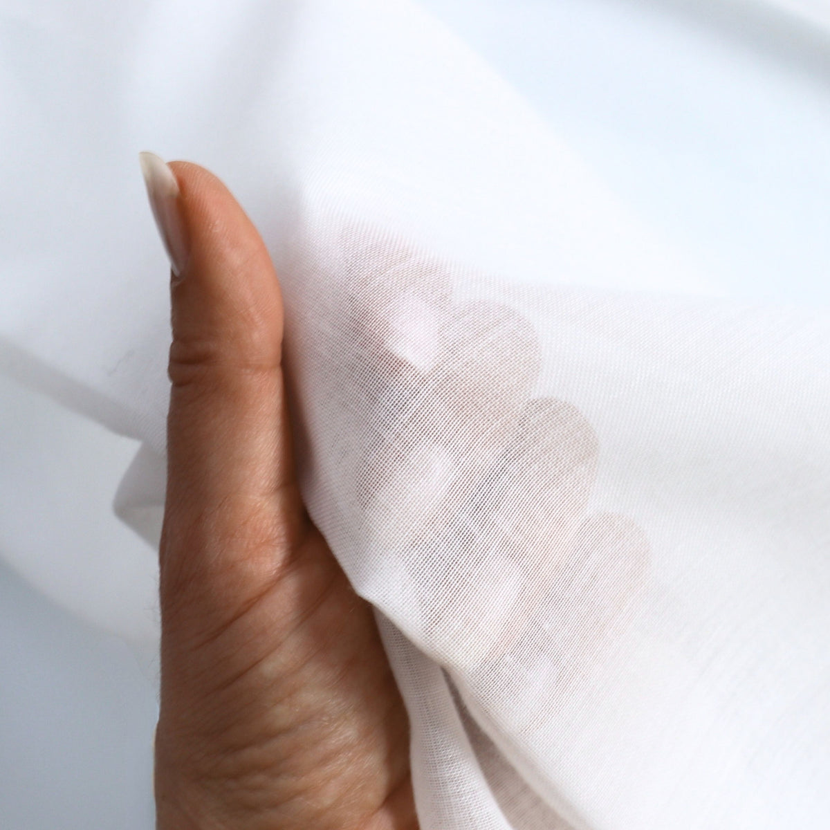 White day curtain Tilly