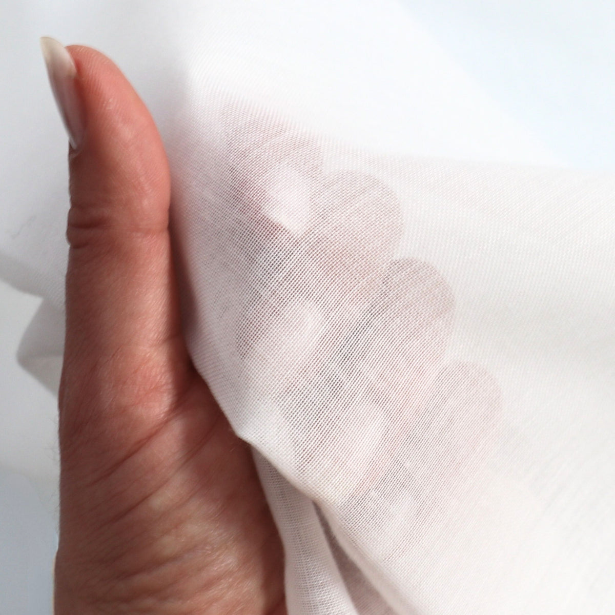 Off-white day curtain Tilly