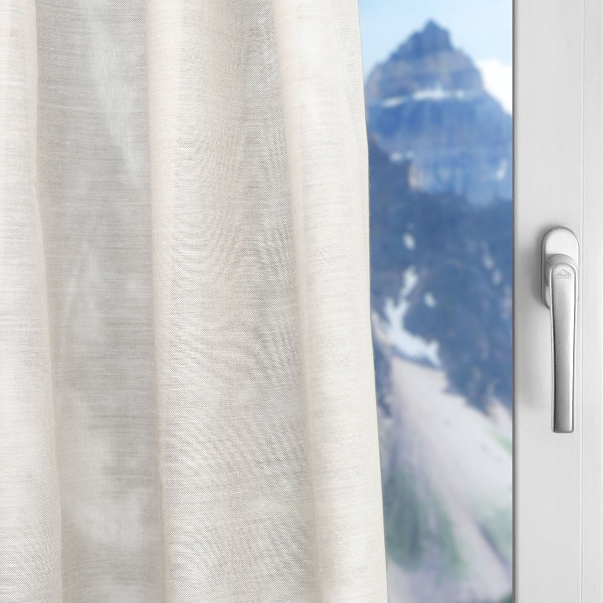 Day curtain beige brown Tilly