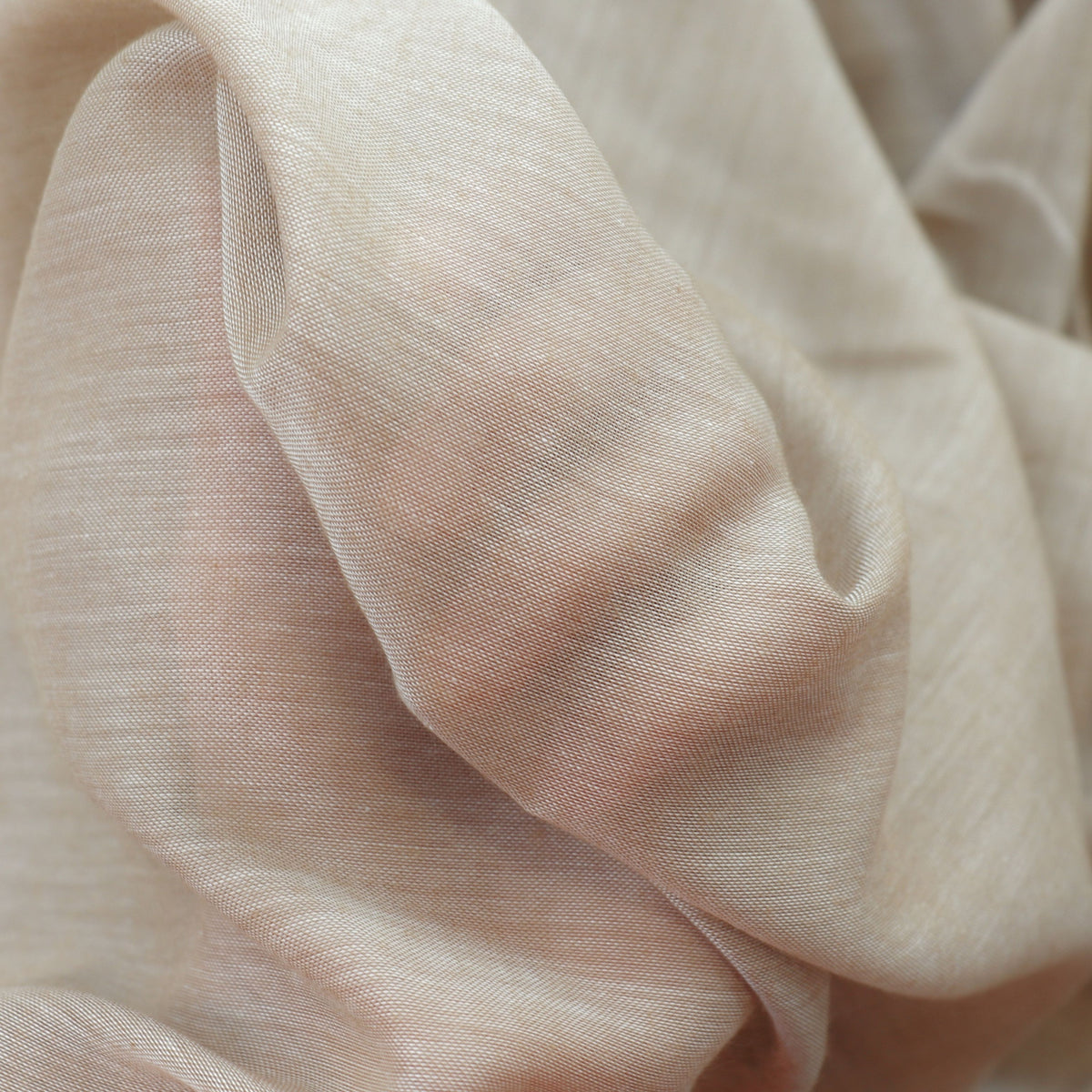 Tagesvorhang dunkelbeige Tilly