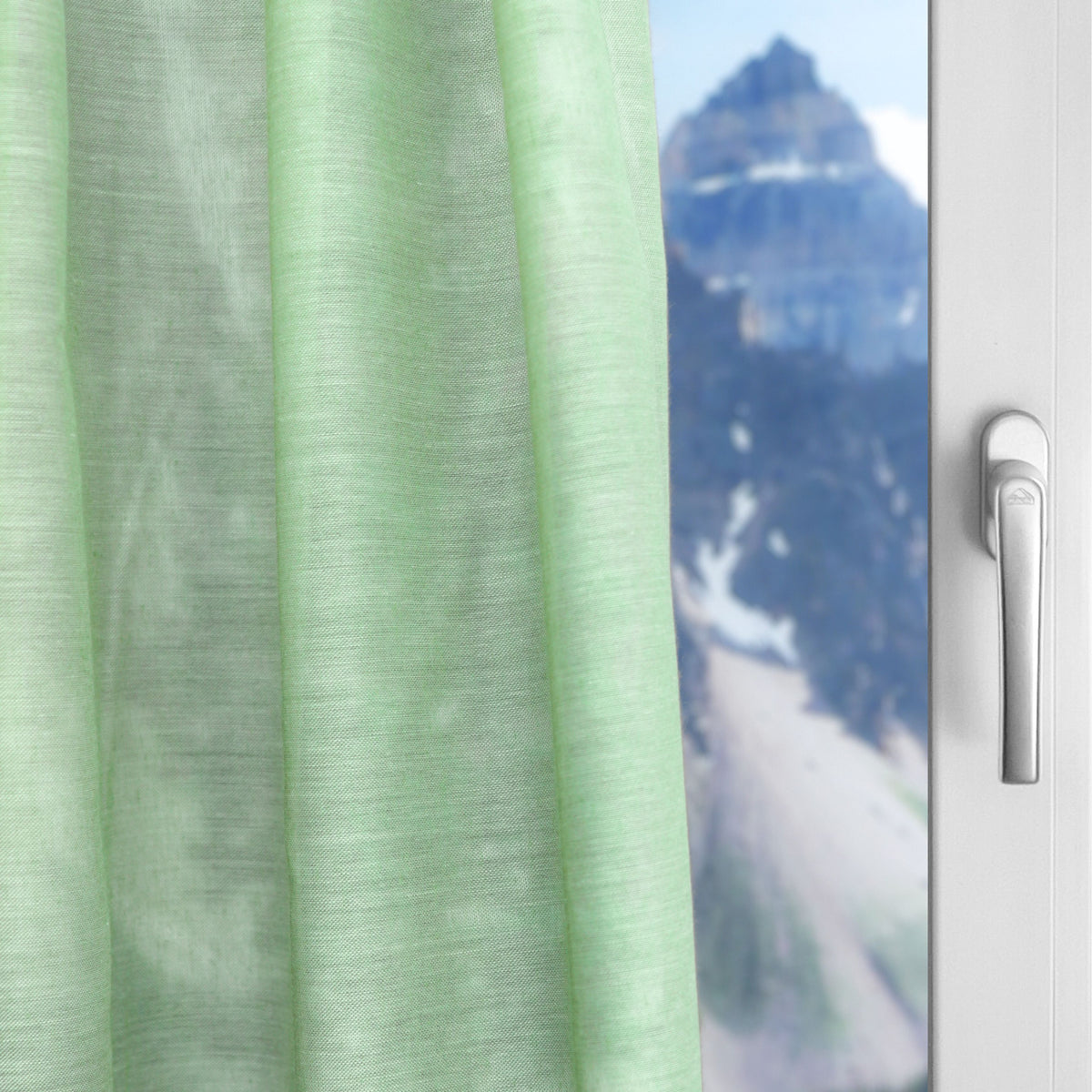 Day curtain lime green Tilly