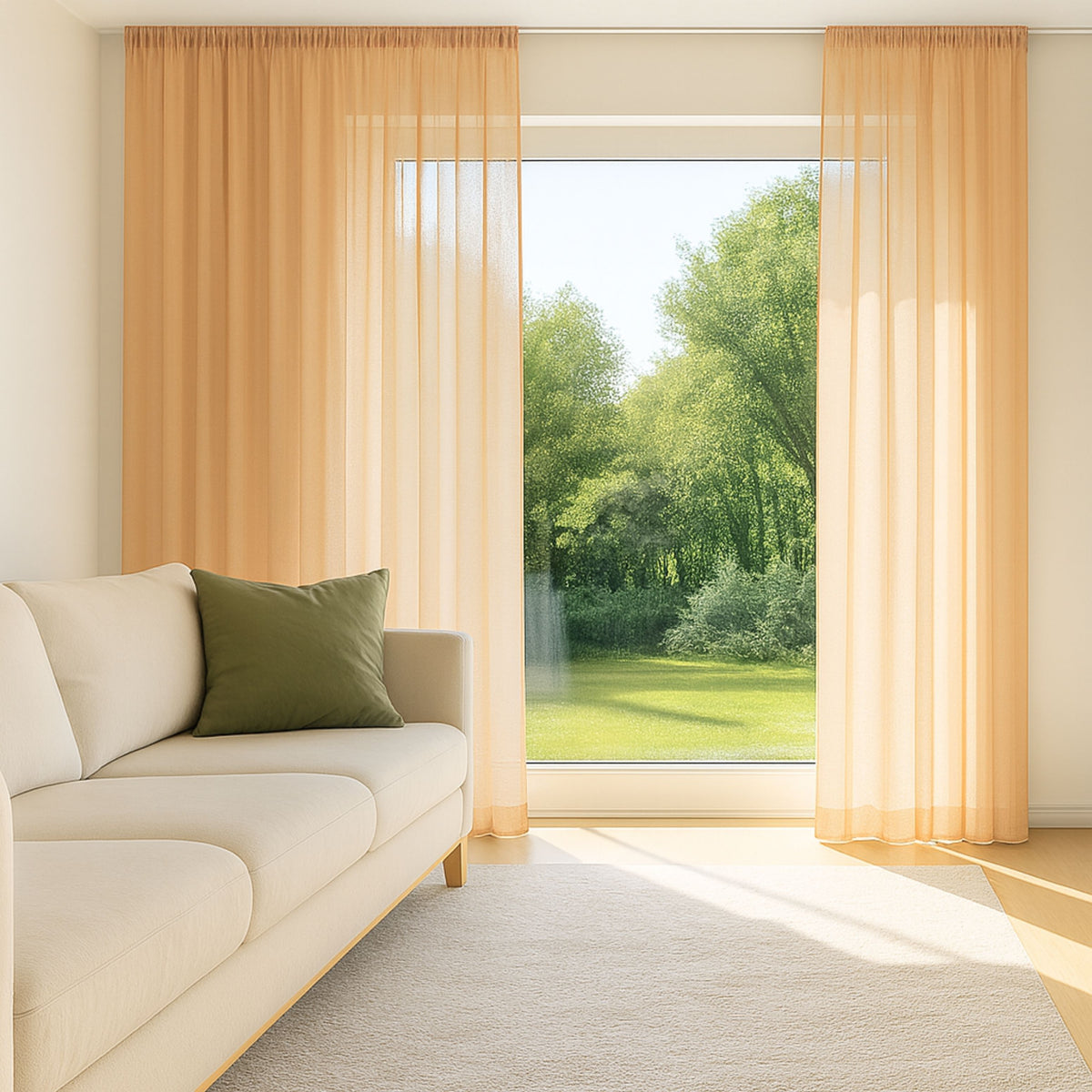 Tagesvorhang orange Tilly