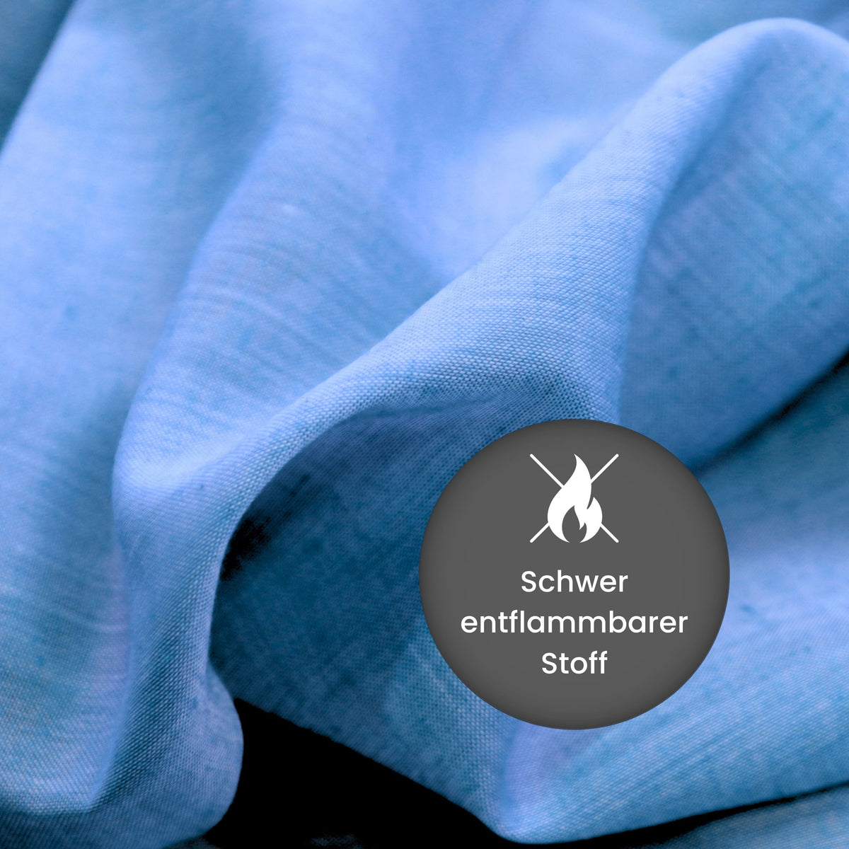 Tagesvorhang blau Tilly