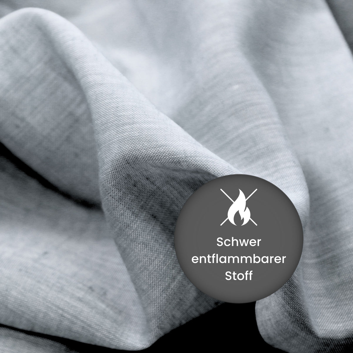 Tagesvorhang dunkelgrau Tilly