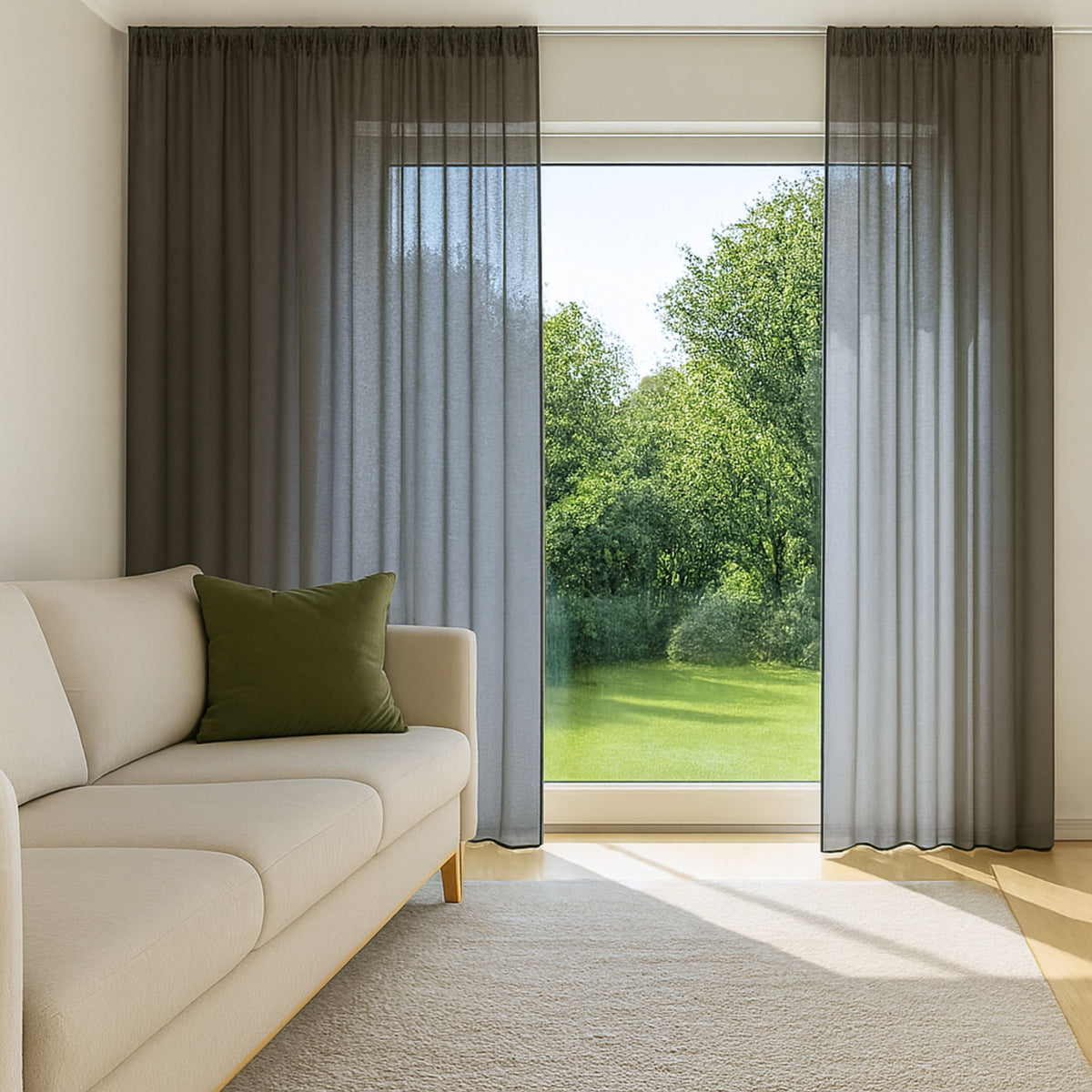 Rideau de jour noir Tilly